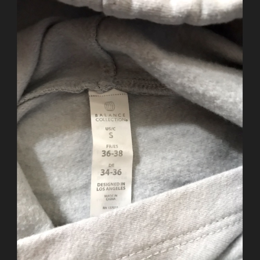 Balance Collection Light grey women’s Hoodie S - Picture 6 of 8